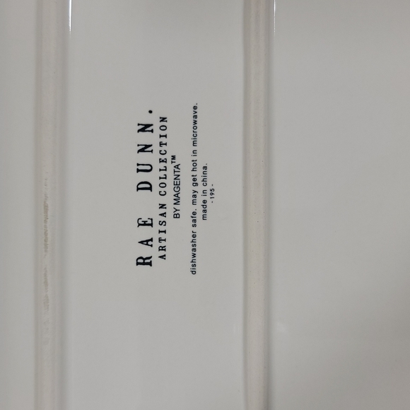 Rae Dunn Celebrate Tray 14½" x 7" - Picture 6 of 6